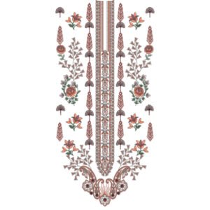 Embroidery Neck Design NED6178-25