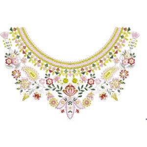 Neck Flower Design NED6183-25