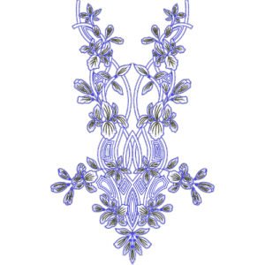 Neck Embroidery Design NED6189-25