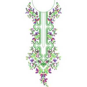 Beautiful Neck Embroidery NED6190-25