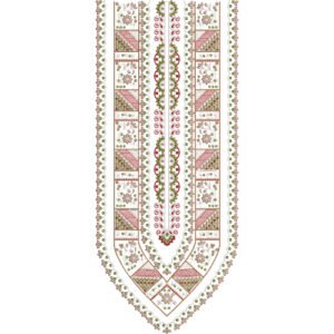 Embroidery Neck Design NED6196-25