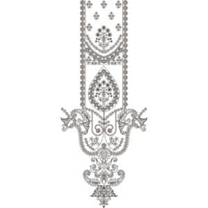 Neck Design Embroidery NED6205-25