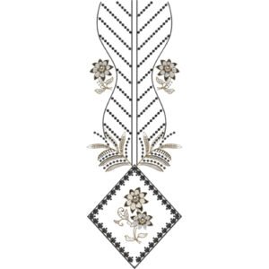 Neck Embroidery Design NED6206-25