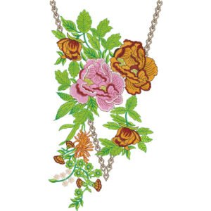 Embroidery Neck Design NED6234-25