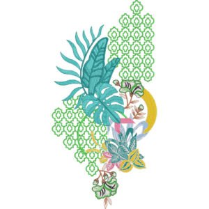 Neck Embroidery Design NED6236-25