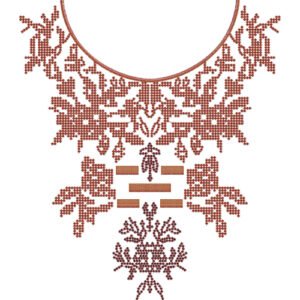 Neck Flower Design NED6248-25