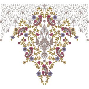 Neck Embroidery Design NED6254-25