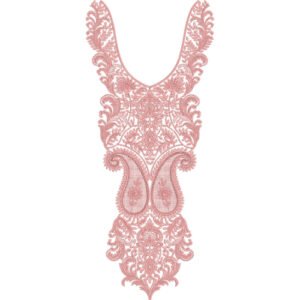 Embroidery Neck Design NED6258-25