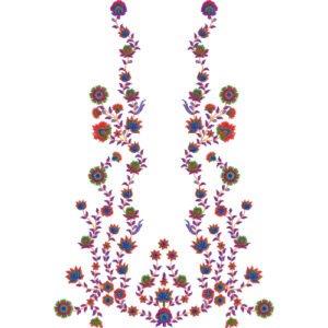 Neck Embroidery Design NED6261-25