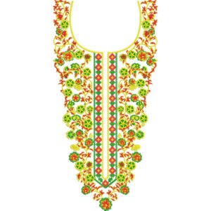 Embroidery Neck Design NED6268-25