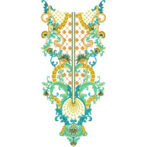 Beautiful Neck Embroidery NED6289-25