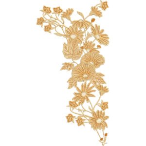 Neck Flower Design NED6303-25