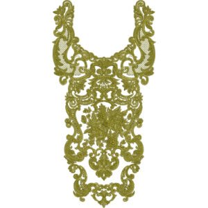 Unique Neck Embroidery NED6311-25
