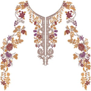 Embroidery Neck Design NED6324-25