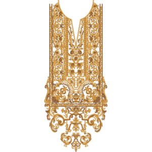 Embroidery Neck Design NED6333-25