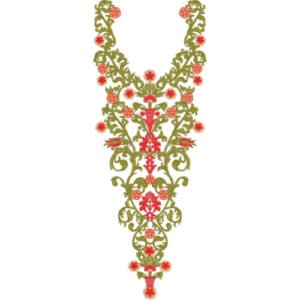 Neck Embroidery Pattren NED6334-25