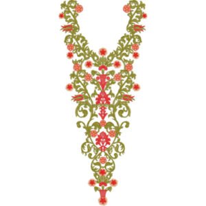 Embroidery Neck Design NED6335-25