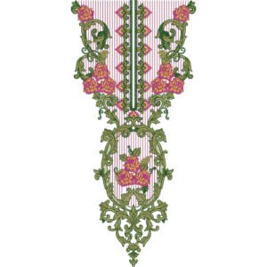Neck Embroidery Pattren NED6343-25