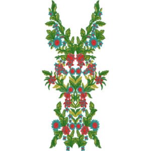 Beautiful Neck Embroidery NED6347-25