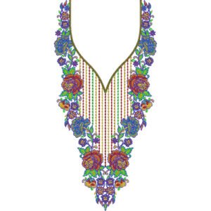 Neck Design Embroidery NED6350-25