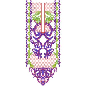 Embroidery Neck Design NED6352-25