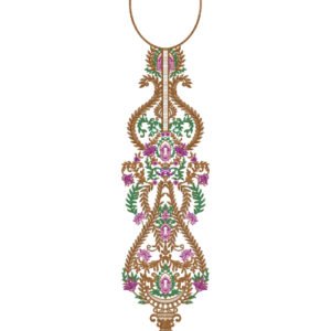 Neck Embroidery Design NED6354-25