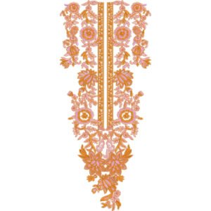 Beautiful Neck Embroidery NED6355-25