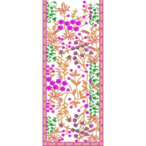 Flower Neck Embroidery NED6358-25