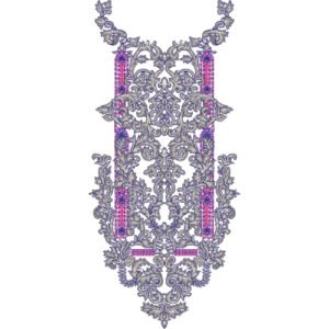 Embroidery Neck Design NED6361-25