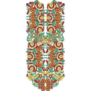 Neck Embroidery Design NED6363-25