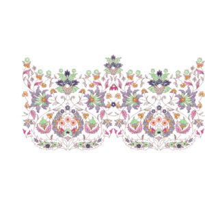 Beautiful Neck Embroidery NED6364-25