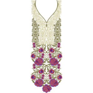 Embroidery Neck Design NED6367-25