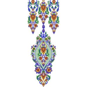 Neck Design Embroidery NED6368-25