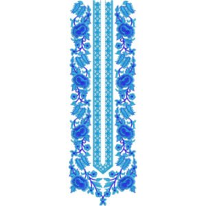 Unique Neck Embroidery NED6379-25