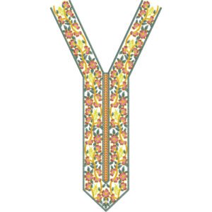 Beautiful Neck Embroidery NED6387-25