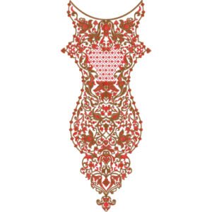 Neck Embroidery Pattren NED6392-25