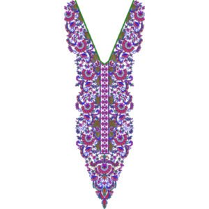 Neck Embroidery Design NED6394-25