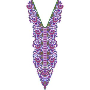 Beautiful Neck Embroidery NED6395-25