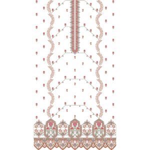 Simple Dress Embroidery EDD5092-25