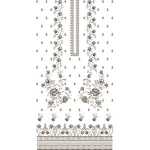 Beautiful Dress Embroidery EDD5093-25