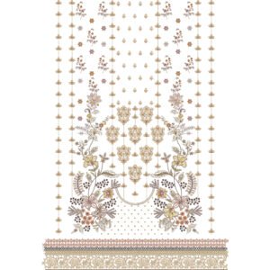 Simple Dress Embroidery EDD5097-25
