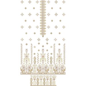 Attractive Dress Embroidery EDD6007-25