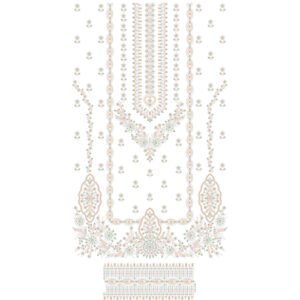 Dress Embroidery Pattern EDD6010-25