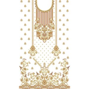 Simple Dress Embroidery EDD6033-25