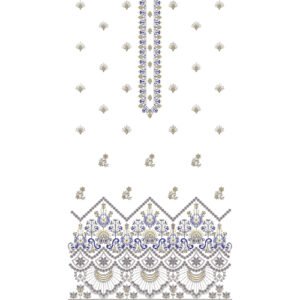 Beautiful Dress Embroidery EDD6034-25
