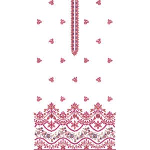 Attractive Dress Embroidery EDD6035-25