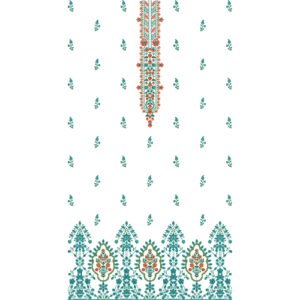 Attractive Dress Embroidery EDD6043-25