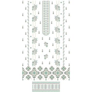 Unique Dress Embroidery EDD6044-25