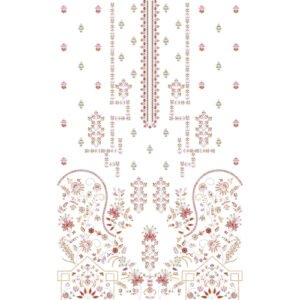 Flower Dress Embroidery EDD6045-25