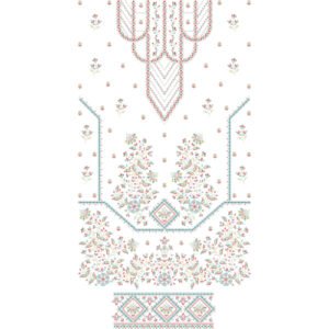 Dress Embroidery Pattern EDD6054-25